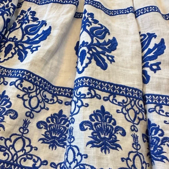 ☀️ New! ZARA Embroidered Midi Skirt - Picture 14 of 16